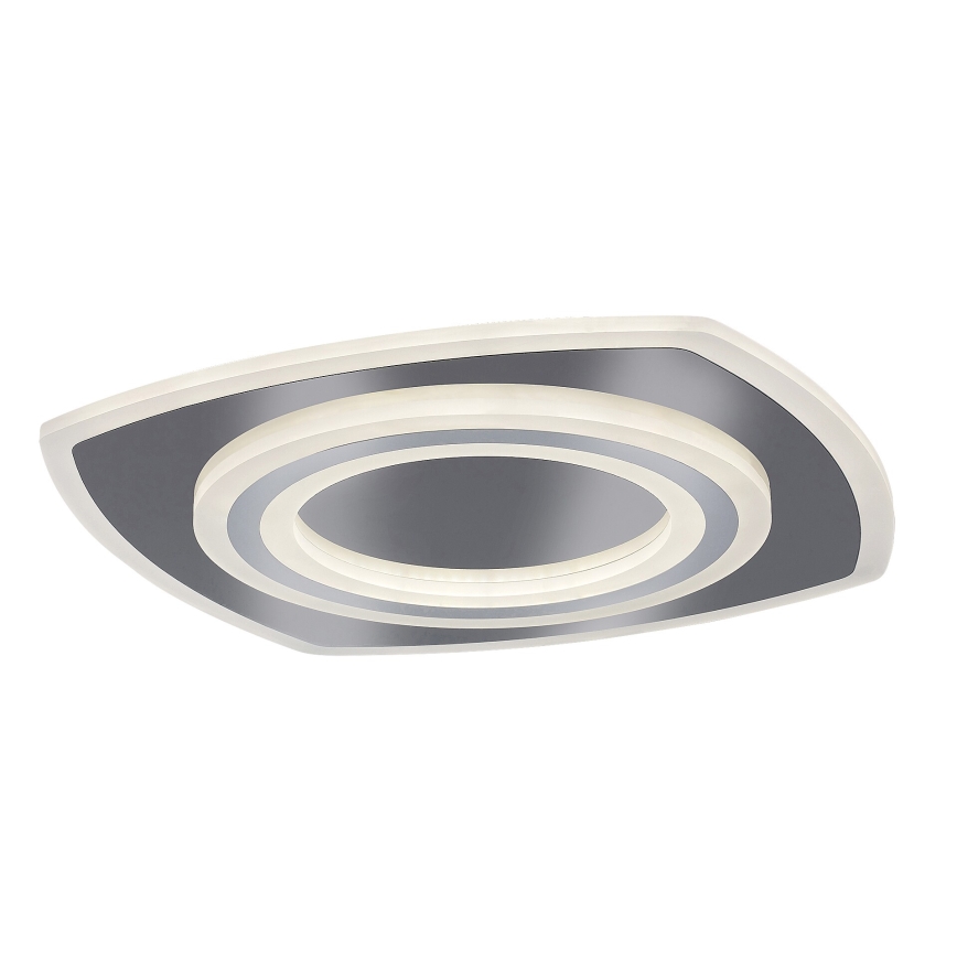 Rabalux - LED zatemnjevalna stropna svetilka LED/60W/230V 3000/4000/6000K matiran krom + daljinski upravljalnik 48x48 cm