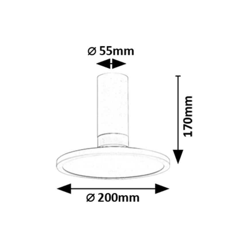 Rabalux - LED Stropna svetilka LED/20W/230V 3000K bela