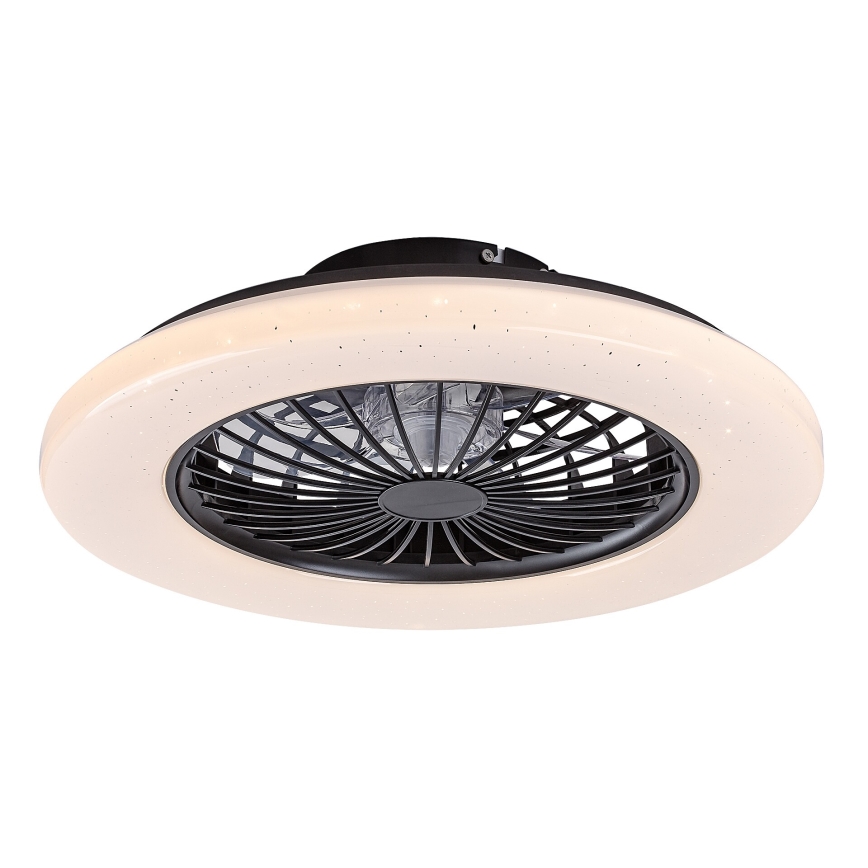 Rabalux - LED Zatemnitvena stropna svetilka z ventilatorjem LED/48W/230V 3000-6500K + Daljinski upravljalnik