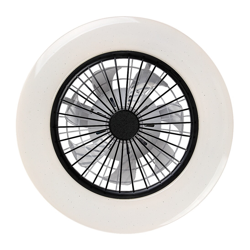 Rabalux - LED Zatemnitvena stropna svetilka z ventilatorjem LED/48W/230V 3000-6500K + Daljinski upravljalnik
