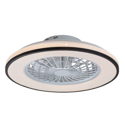 Rabalux - LED Zatemnitvena stropna svetilka z ventilatorjem LED/48W/230V 3000-6500K + Daljinski upravljalnik