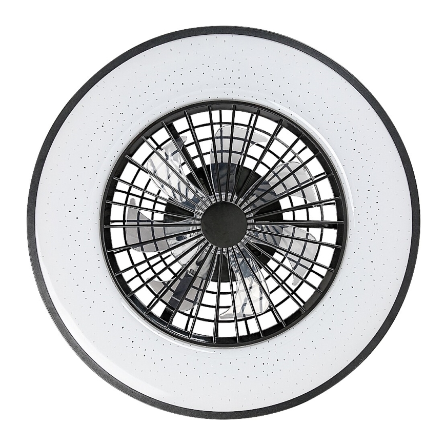 Rabalux - LED Zatemnitvena stropna svetilka z ventilatorjem LED/72W/230V 3000-6500K + Daljinski upravljalnik