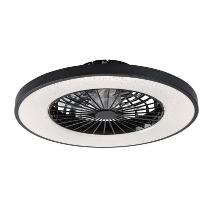 Rabalux - LED Zatemnitvena stropna svetilka z ventilatorjem LED/72W/230V 3000-6500K + Daljinski upravljalnik