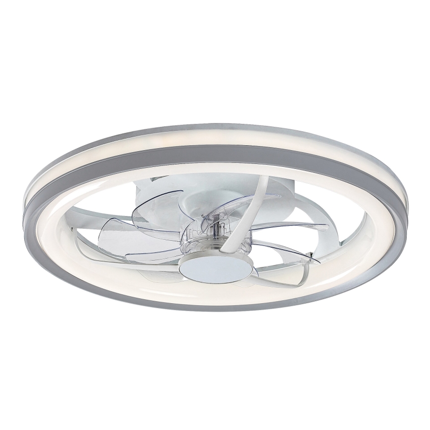 Rabalux - LED Zatemnitvena stropna svetilka z ventilatorjem LED/40W/230V 3000/4000/6000K Wi-Fi + Daljinski upravljalnik