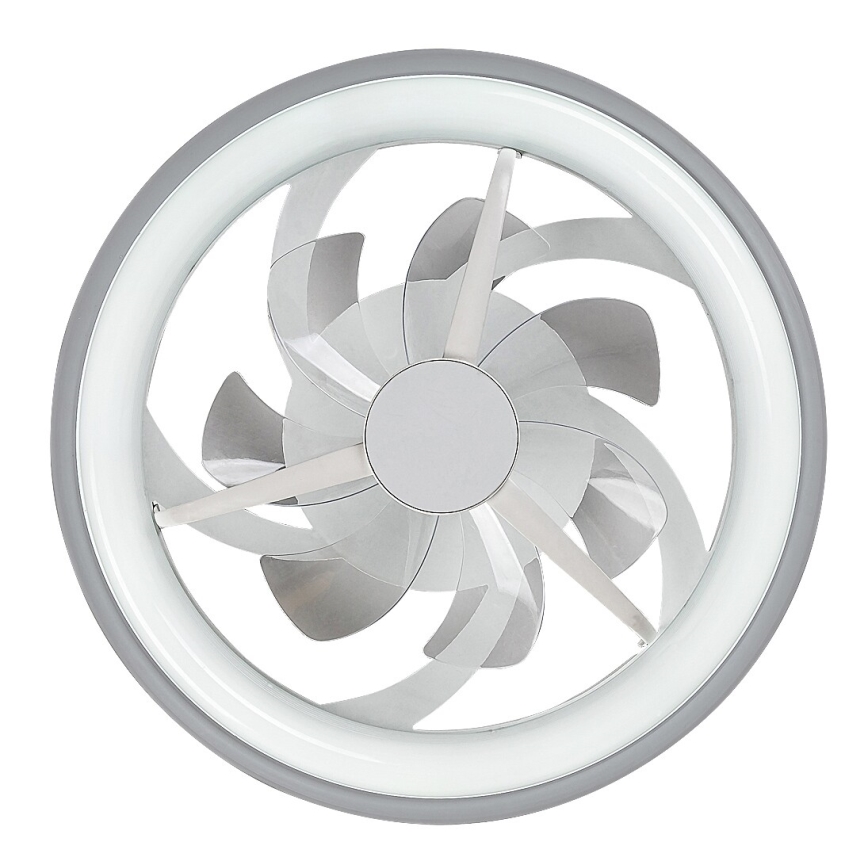 Rabalux - LED Zatemnitvena stropna svetilka z ventilatorjem LED/40W/230V 3000/4000/6000K Wi-Fi + Daljinski upravljalnik