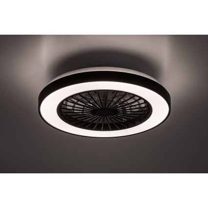 Rabalux - LED Zatemnitvena stropna svetilka z ventilatorjem LED/40W/230V 3000/4000/6000K Wi-Fi + Daljinski upravljalnik