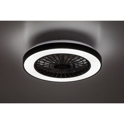 Rabalux - LED Zatemnitvena stropna svetilka z ventilatorjem LED/40W/230V 3000/4000/6000K Wi-Fi + Daljinski upravljalnik