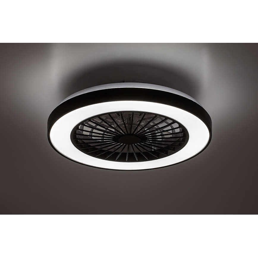 Rabalux - LED Zatemnitvena stropna svetilka z ventilatorjem LED/40W/230V 3000/4000/6000K Wi-Fi + Daljinski upravljalnik
