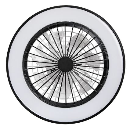 Rabalux - LED Zatemnitvena stropna svetilka z ventilatorjem LED/40W/230V 3000/4000/6000K Wi-Fi + Daljinski upravljalnik