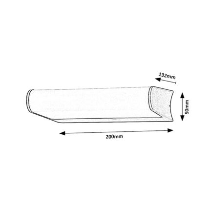 Rabalux - LED Zunanja stenska svetilka LED/6,5W/230V IP44