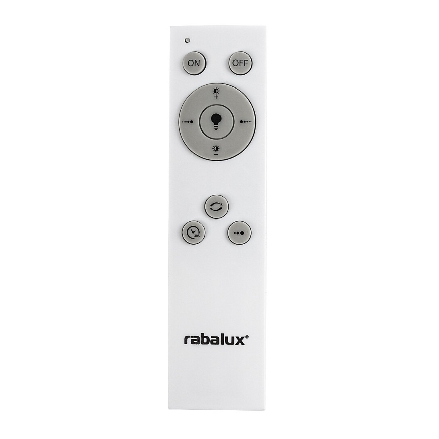 Rabalux - LED zatemnjiva stropna svetilka LED/48W/230V 3000-6500K premer 49,5 cm + daljinski upravljalnik