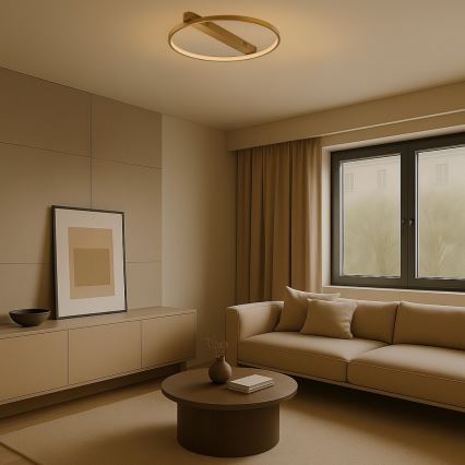 Rabalux - LED stropna svetilka LED/45W/230V 3000K 50x55 cm zlata