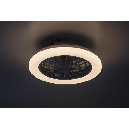 Rabalux - LED stropna svetilka z zatemnitvijo in ventilatorjem LED/24W/230V 3000-6500K + daljinski upravljalnik