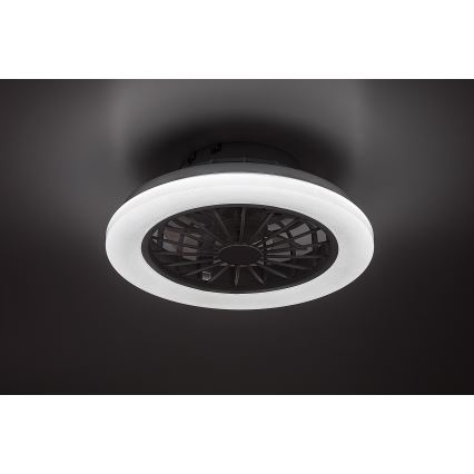 Rabalux - LED stropna svetilka z zatemnitvijo in ventilatorjem LED/24W/230V 3000-6500K + daljinski upravljalnik