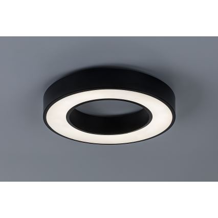 Rabalux - LED stropna svetilka LED/24W/230V 3000/4000/6500K premer 40 cm črna