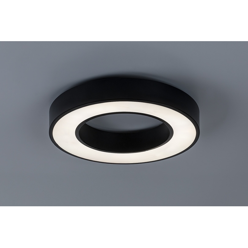 Rabalux - LED stropna svetilka LED/24W/230V 3000/4000/6500K premer 40 cm črna