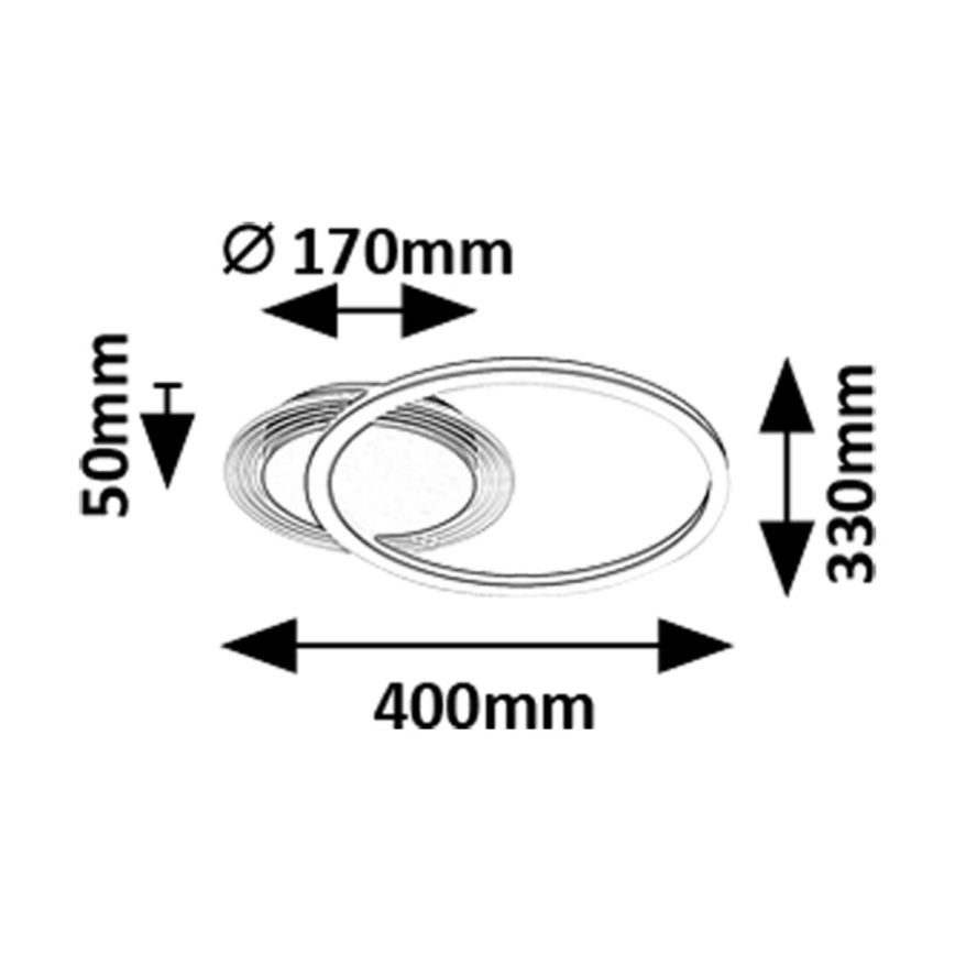 Rabalux - LED Stropna svetilka LED/24W/230V 3000K