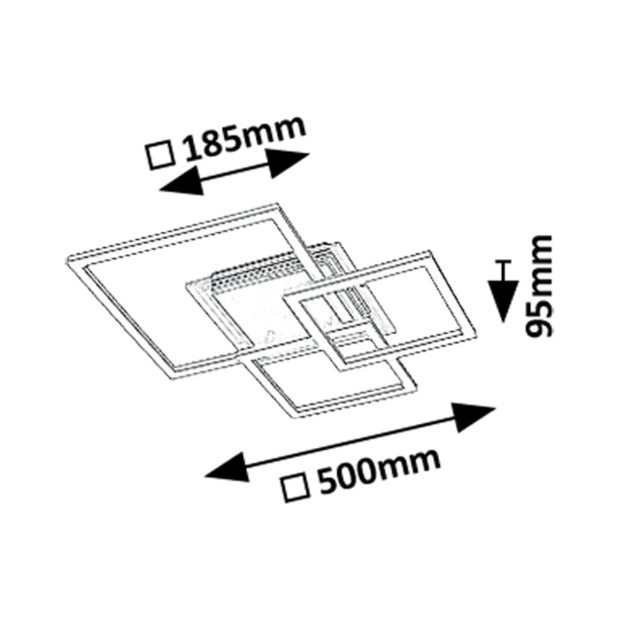 Rabalux - LED Stropna svetilka LED/40W/230V 3000K
