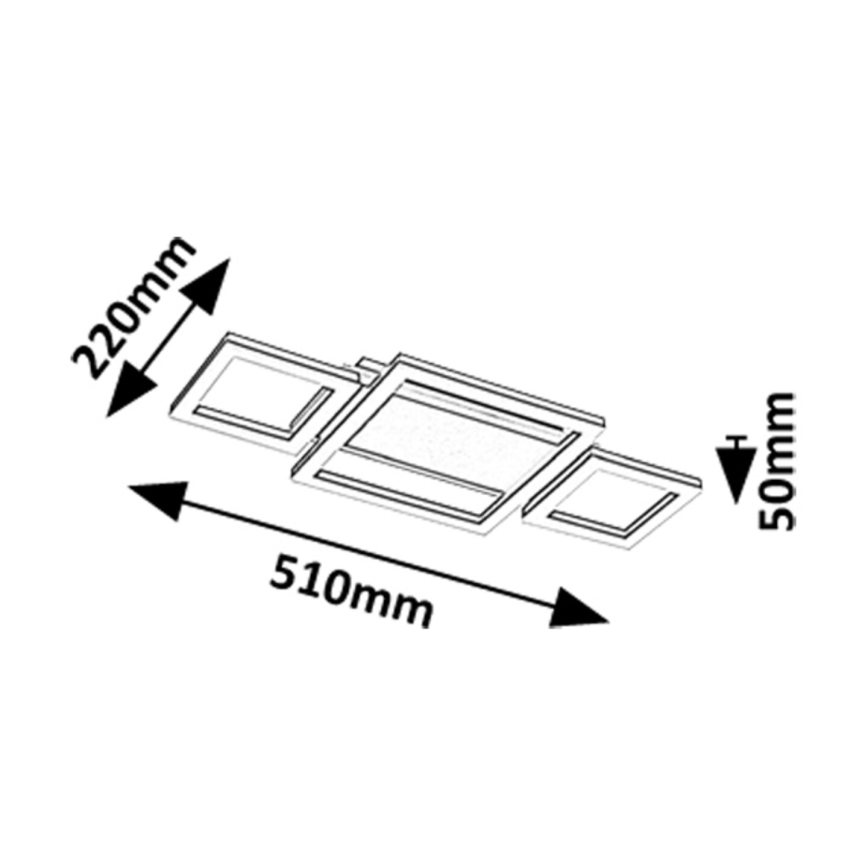Rabalux - LED Stropna svetilka LED/24W/230V 4000K