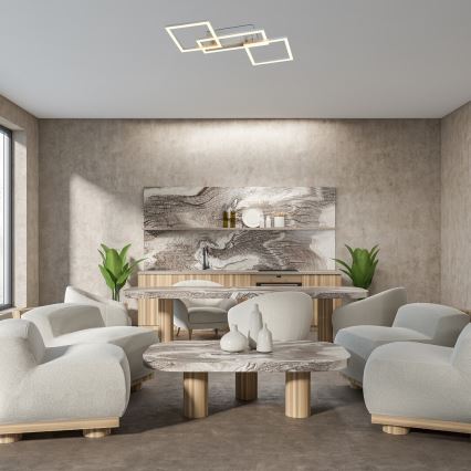 Rabalux - Zatemnjiva LED stropna svetilka LED/40W/230V 3000-6500K 45x55 cm + daljinski upravljalnik