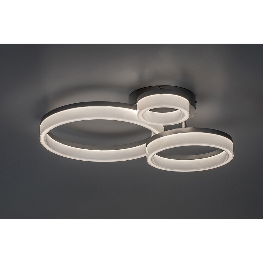 Rabalux - LED Stropna svetilka LED/24W/230V 3000/4000/6500K mat krom