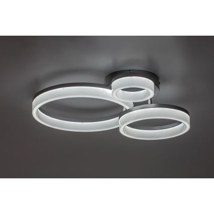 Rabalux - LED Stropna svetilka LED/24W/230V 3000/4000/6500K mat krom