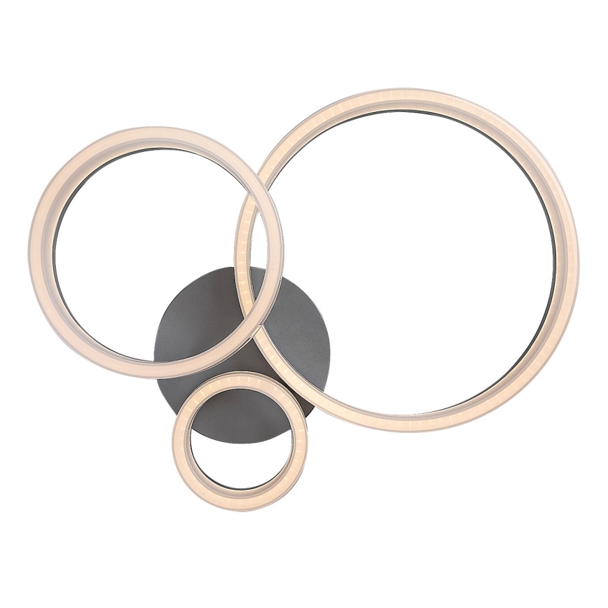 Rabalux - LED stropna svetilka LED/24W/230V 3000/4000/6500K 38x51 cm matni krom