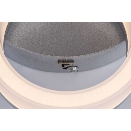 Rabalux - LED stropna svetilka LED/24W/230V 3000/4000/6500K 38x51 cm matni krom