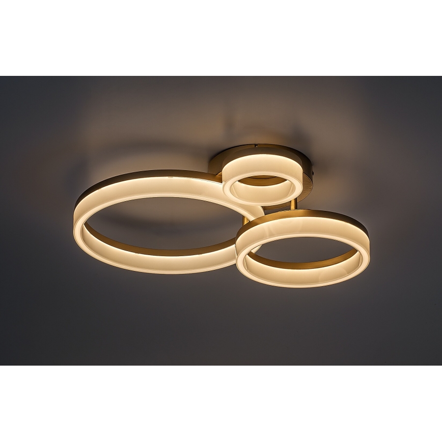 Rabalux - LED Stropna svetilka LED/24W/230V 3000/4000/6500K zlata