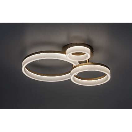 Rabalux - LED Stropna svetilka LED/24W/230V 3000/4000/6500K zlata