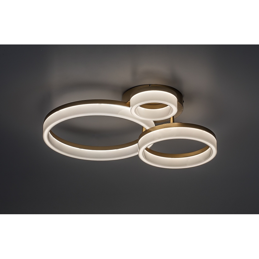 Rabalux - LED Stropna svetilka LED/24W/230V 3000/4000/6500K zlata