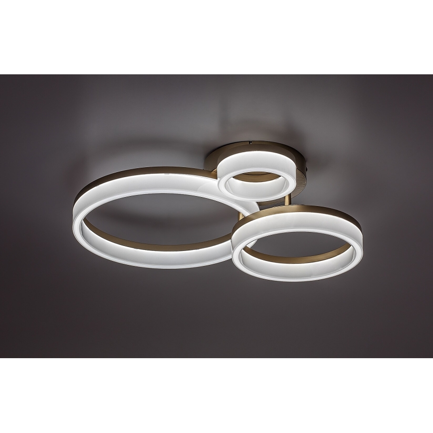 Rabalux - LED Stropna svetilka LED/24W/230V 3000/4000/6500K zlata