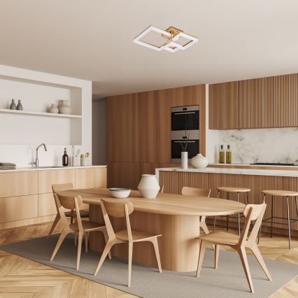 Rabalux - LED Stropna svetilka LED/22W/230V 3000/4000/6500K zlata