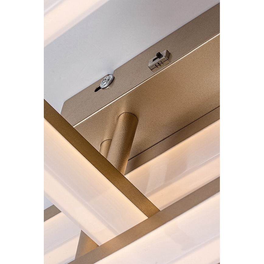 Rabalux - LED Stropna svetilka LED/22W/230V 3000/4000/6500K zlata