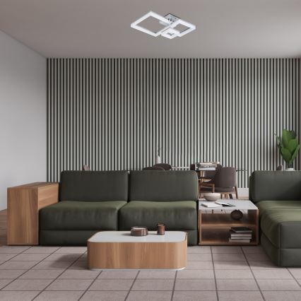 Rabalux - LED Stropna svetilka LED/22W/230V 3000/4000/6500K mat krom