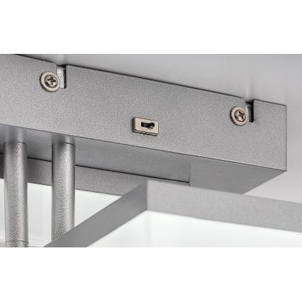Rabalux - LED Stropna svetilka LED/22W/230V 3000/4000/6500K mat krom