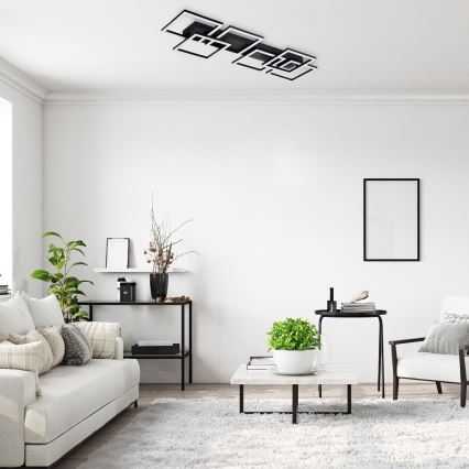 Rabalux - LED zatemnjiva stropna svetilka LED/40W/230V 3000-6500K 33x100 cm + daljinski upravljalnik