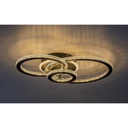 Rabalux - Zatemnjivo stropno LED svetilo LED/40W/230V 3000-6500K + daljinski upravljalnik 35x52 cm