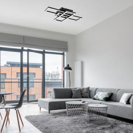 Rabalux - Zatemnjiva LED stropna svetilka LED/40W/230V 3000-6500K + daljinski upravljalnik 35x50 cm