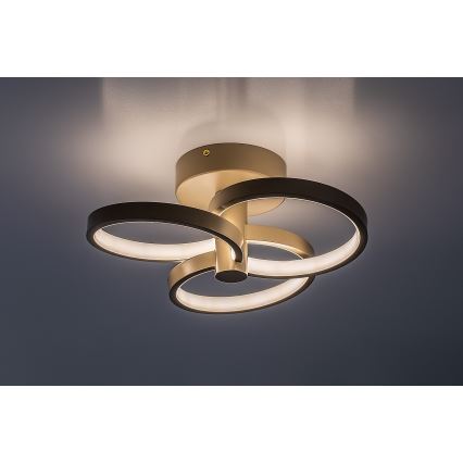 Rabalux - LED zatemnljiva stropna svetilka LED/32W/230V 3000-6500K premer 31 cm bež + daljinsko upravljanje