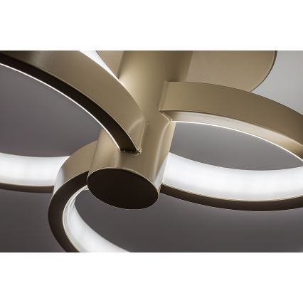 Rabalux - LED zatemnljiva stropna svetilka LED/32W/230V 3000-6500K premer 31 cm bež + daljinsko upravljanje