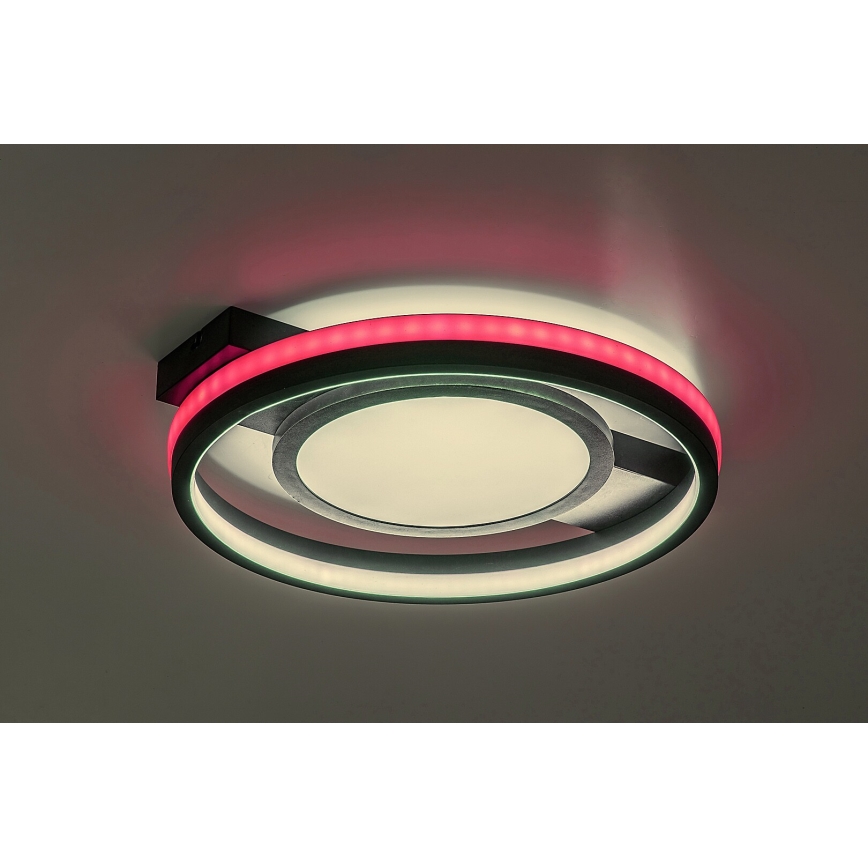 Rabalux - LED RGB Zatemnitvena stropna svetilka LED/40W/230V 3000-6500K + Daljinski upravljalnik