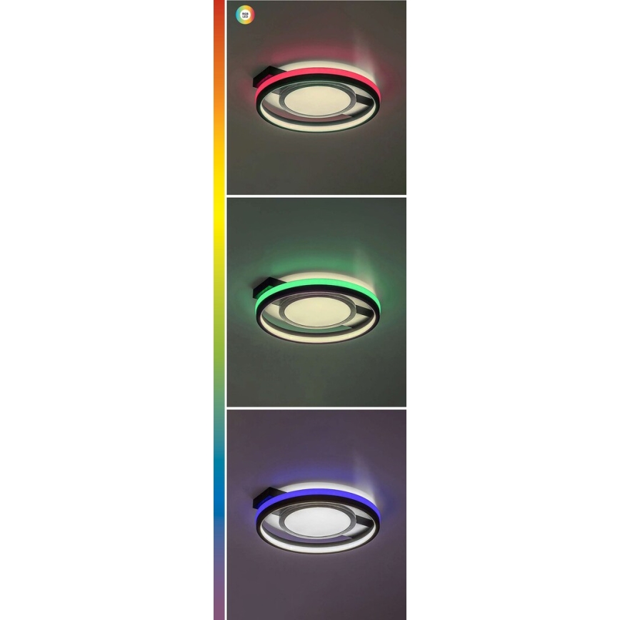 Rabalux - LED RGB Zatemnitvena stropna svetilka LED/40W/230V 3000-6500K + Daljinski upravljalnik
