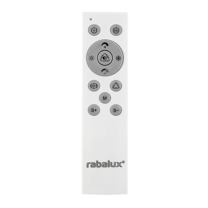 Rabalux - LED RGB Zatemnitvena stropna svetilka LED/22W/230V 3000-6500K + Daljinski upravljalnik