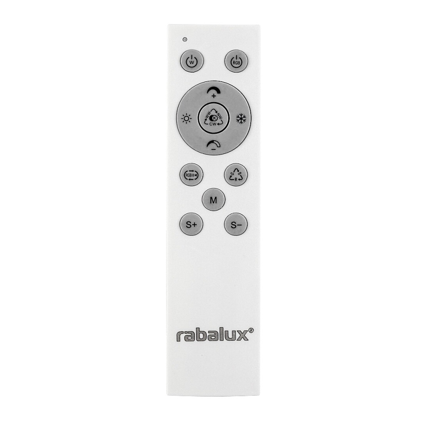 Rabalux - LED RGB Zatemnitvena stropna svetilka LED/22W/230V 3000-6500K + Daljinski upravljalnik