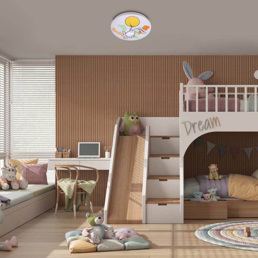 Rabalux - LED otroška stropna svetilka LED/24W/230V 3000K