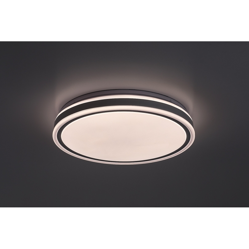Rabalux - Zatemnjevalna LED stropna svetilka LED/23W/230V 3000-6500K premer 38,5 cm bela + daljinski upravljalnik