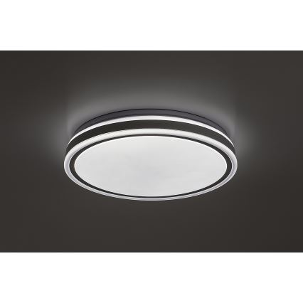Rabalux - Zatemnjevalna LED stropna svetilka LED/23W/230V 3000-6500K premer 38,5 cm bela + daljinski upravljalnik