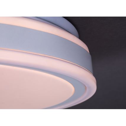 Rabalux - LED zatemnjiva stropna svetilka LED/23W/230V 3000-6500K premer 38,5 cm bela + daljinski upravljalnik