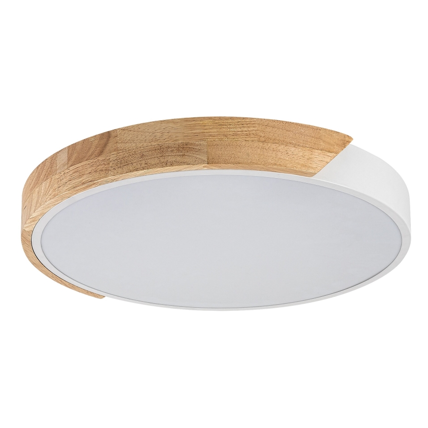 Rabalux - LED stropna svetilka LED/40W/230V 3000/4000/6500K bela/hrast premer 61 cm